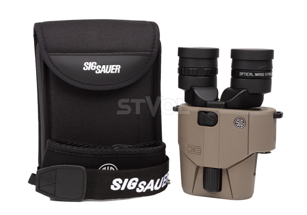 Бинокль Sig Optics ZULU6 HDX 10x30MM IMAGE STABILIZED, FDE Фото 6