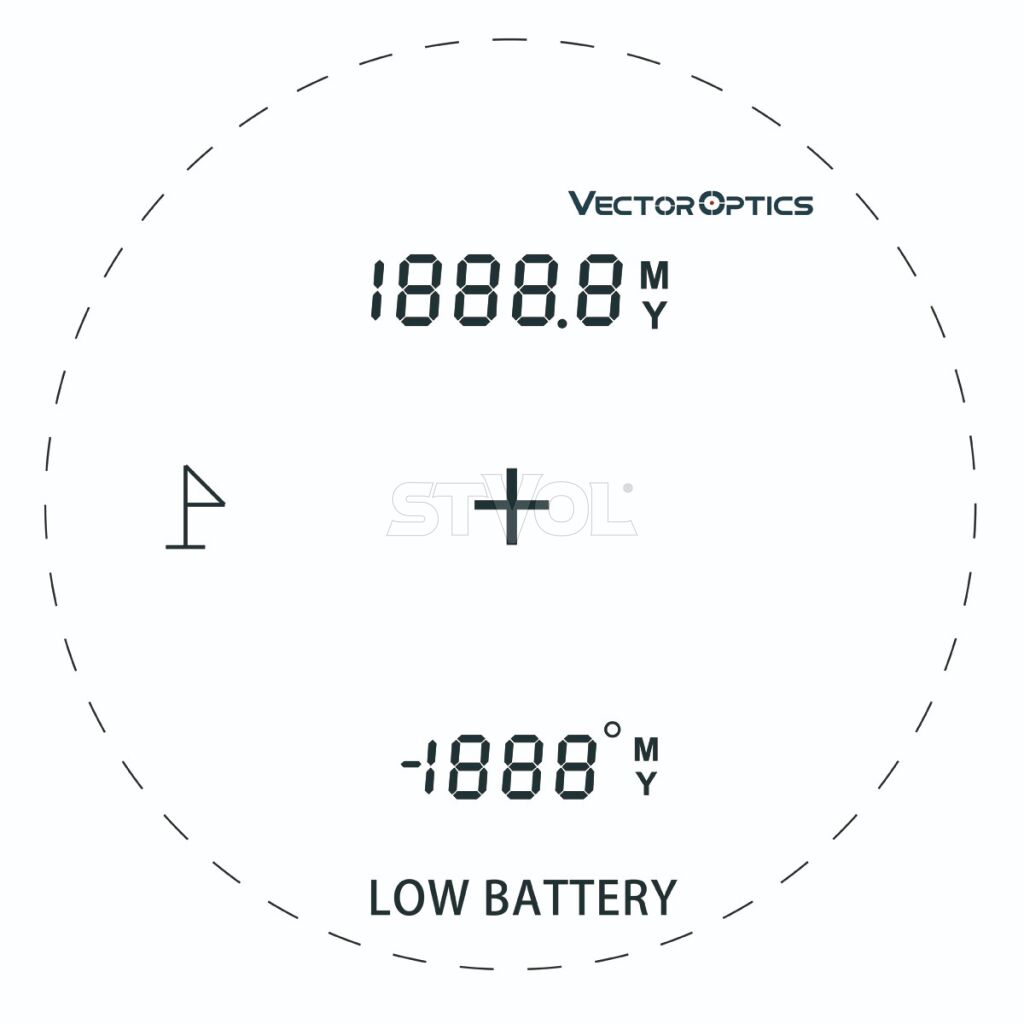 Лазерный дальномер Vector Optics Paragon 6x25 GenII 1850 м Фото 4