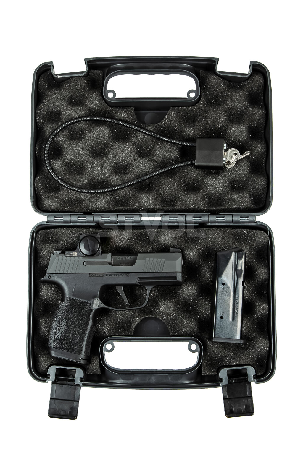 Пістолет спортивний Sig Sauer P365X 9мм, приціл ROMEO X COMPACT, (2) 12RD STEEL MAG фото 11