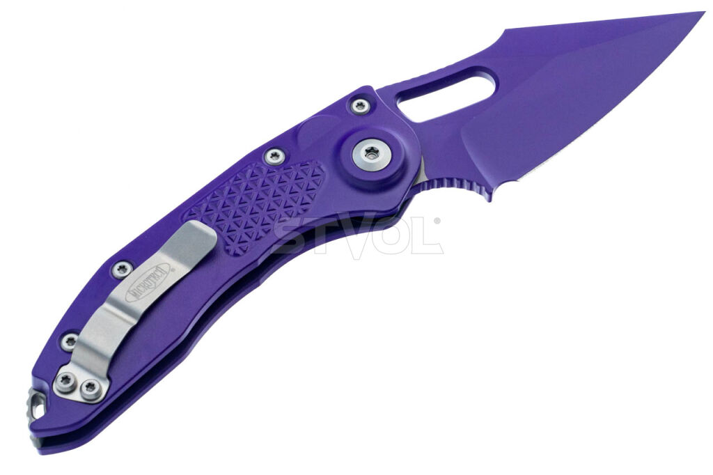 Ніж Microtech Stitch S/E Standard Cerakote Purple фото 2