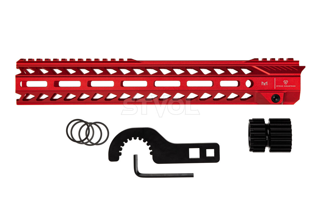 Цевье SI 13,5" Mlok красное Фото 3