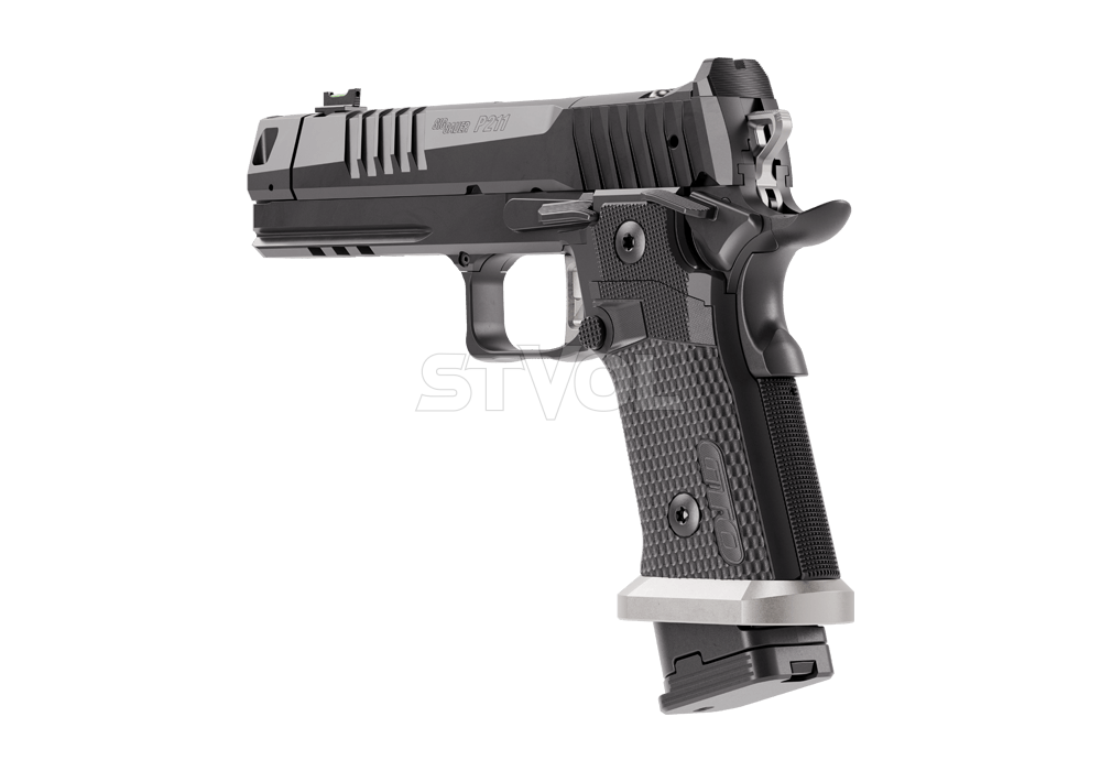 Пистолет спортивный Sig Sauer P211-GTO 9MM, 4.4IN, BLK, ALLOY, COMP, (2) 21RD (1) 23 RD MAG, MAGWELL Фото 3