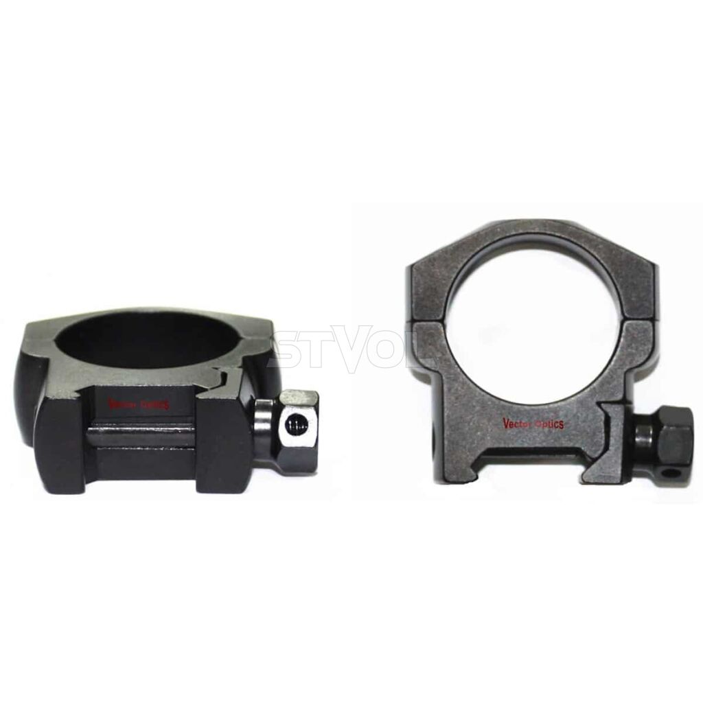 Кільця Vector Optics Mark 30 мм Weaver низькі фото 3