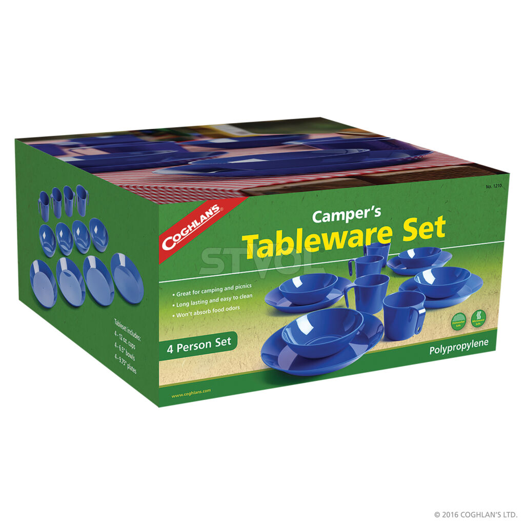 Набір посуду Coghlan's Camper's Tableware Set фото 2