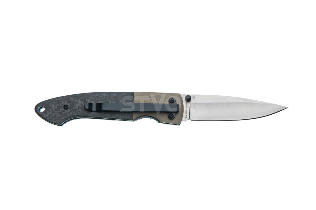 Ніж Maserin Explorer, D2, carbon fiber фото 2