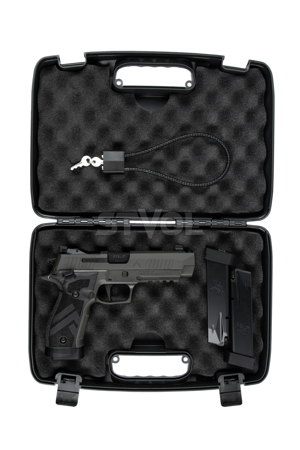 Пистолет спортивный Sig Sauer P226 XFIVE 9MM, 4.4IN, LEGION GRAY, TXG, (3) 20RD STEEL MAG, MAGWELL Фото 8