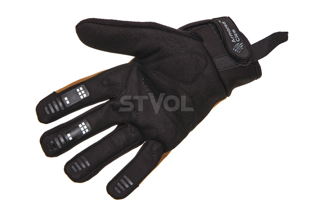 Перчатки тактические Armored Claw BattleFlex Half Tan Фото 2