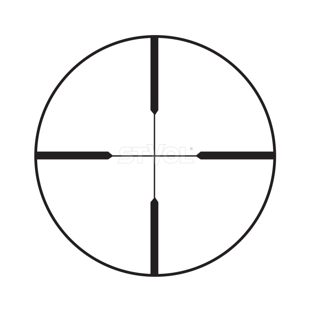 Прицел оптический Burris "Handgun" 2х20  Plex Фото 4