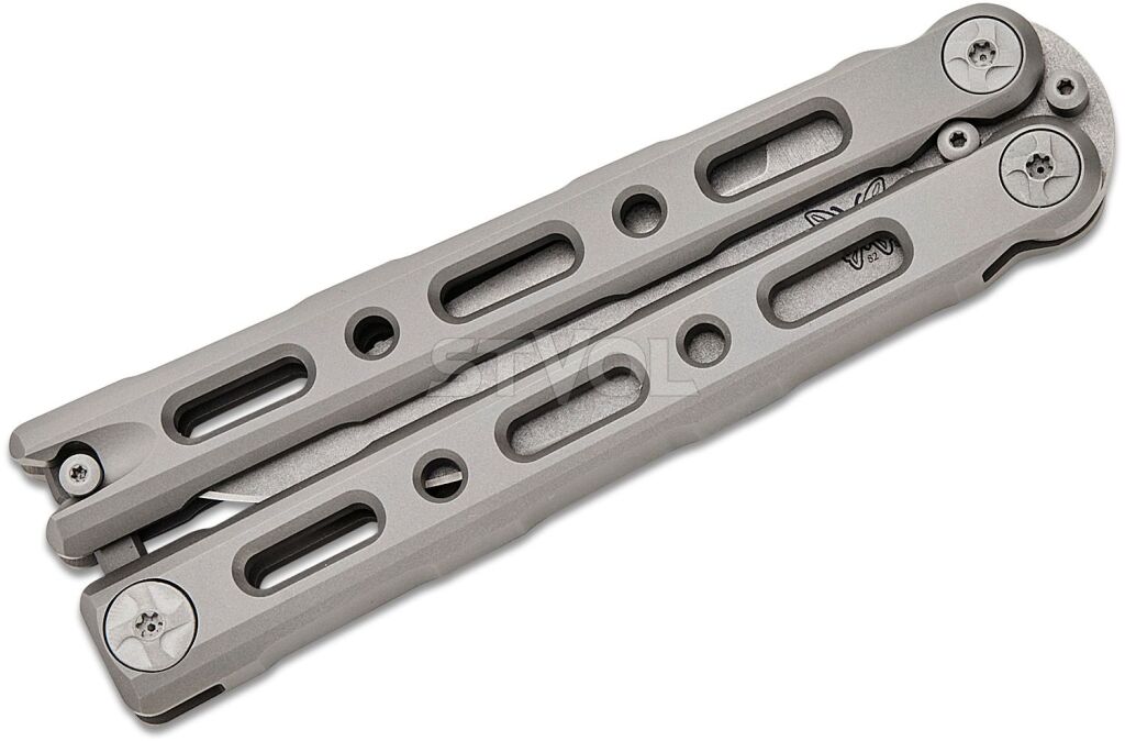 Нож Benchmade "Laro", balisong, titanium Фото 4