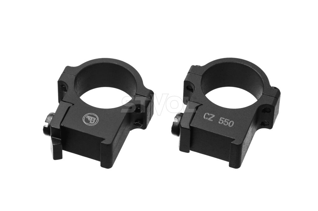 Крепление CZ 550/557 25.4mm, h=14mm Bordson 2pcs Фото 2