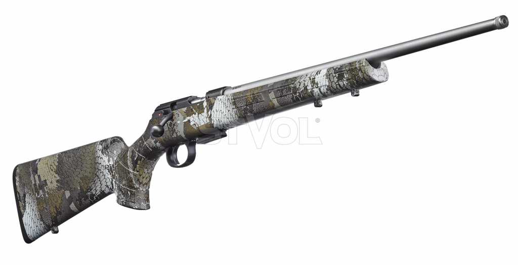 CZ457 STAINLESS  кал.22LR 525 мм,1/2x20 Карабин охотничий с 5-ти заряд. магазином Фото 3