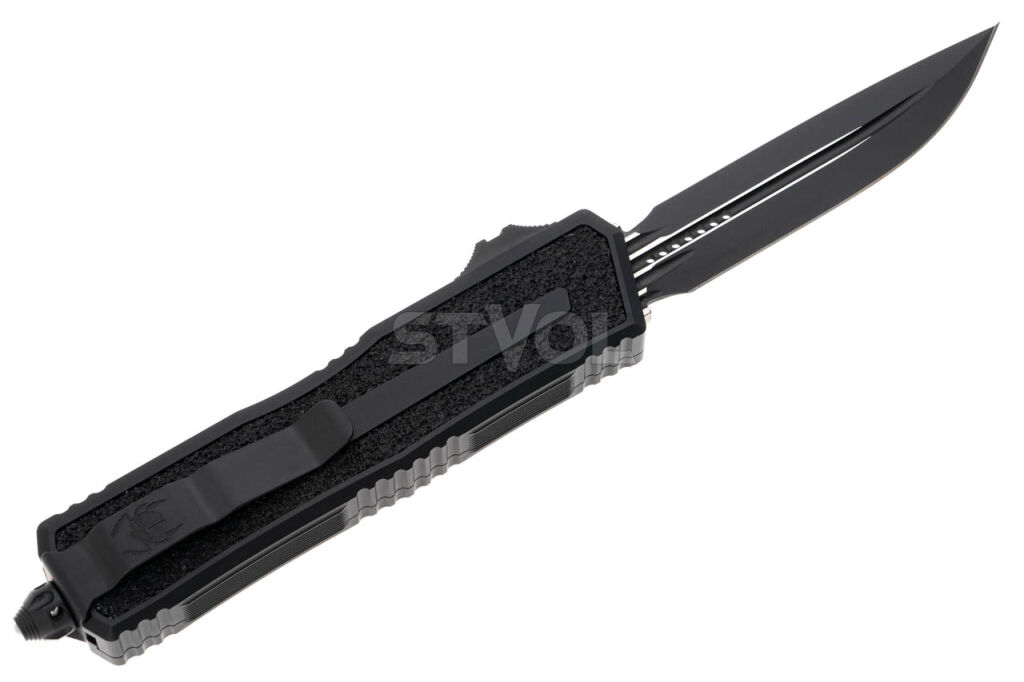 Ніж Microtech Scarab II Gen III D/E-S, tactical, чорний фото 2