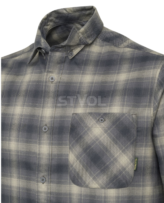 Сорочка чоловіча Jargo "Beretta"Sage Green Check фото 3
