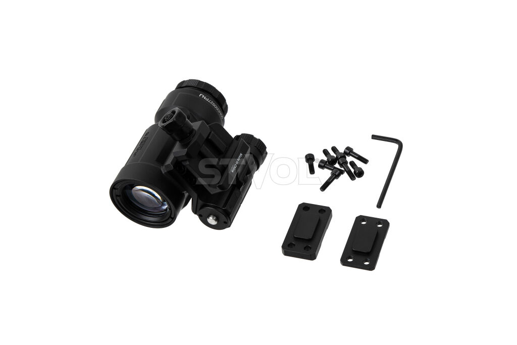 Увеличитель Sig Optics 5Х JULIET5-MICRO 5X24MM, PUSH-BUTTON MOUNT WITH SPACERS, BLACK Фото 5