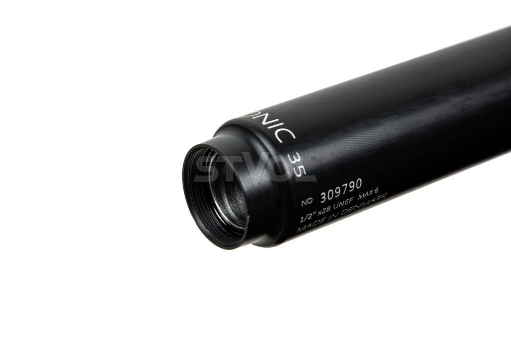 Саундмодератор Nielsen Sonic 35 (1/2"-28) калибры - 223Rem, 243Win Фото 2