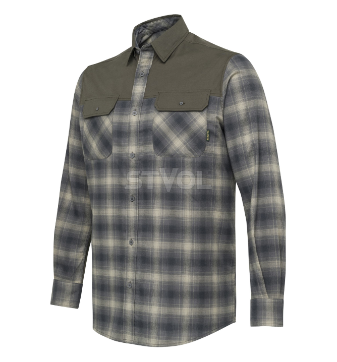 Сорочка чоловіча Outpost "Beretta" (sage green check) фото
