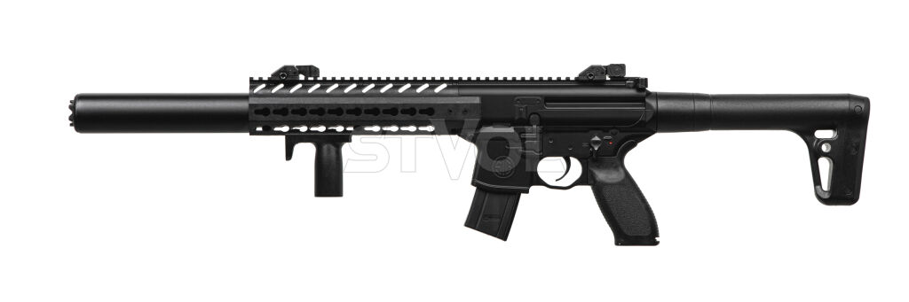 Пневматическая винтовка Sig Sauer MCX BLK с приц. Micro Red Dot, кал.177