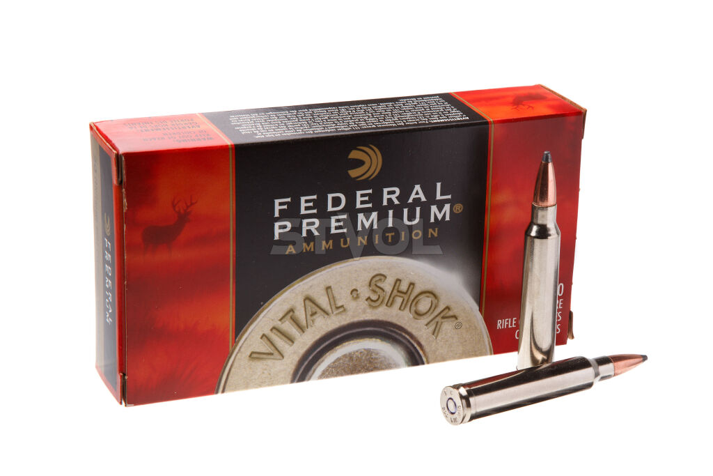 Патрон нарізний Federal Vital-Shok, 300 Win Mag, куля 165 GR (10,69 г), NOSLER PARTITION фото