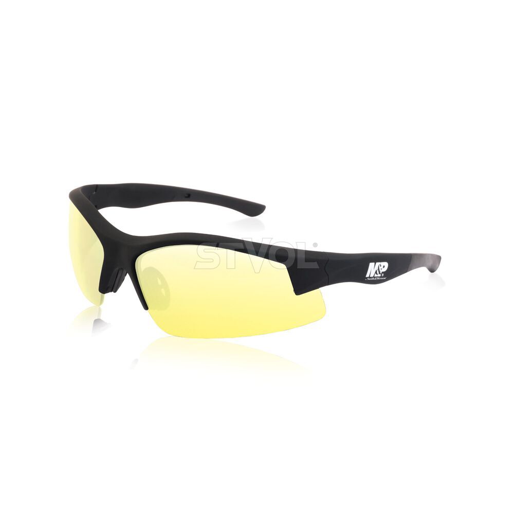 Окуляри захисні M&P® SUPER COBRA HALF FRAME GLASSES, жовті лінзи фото