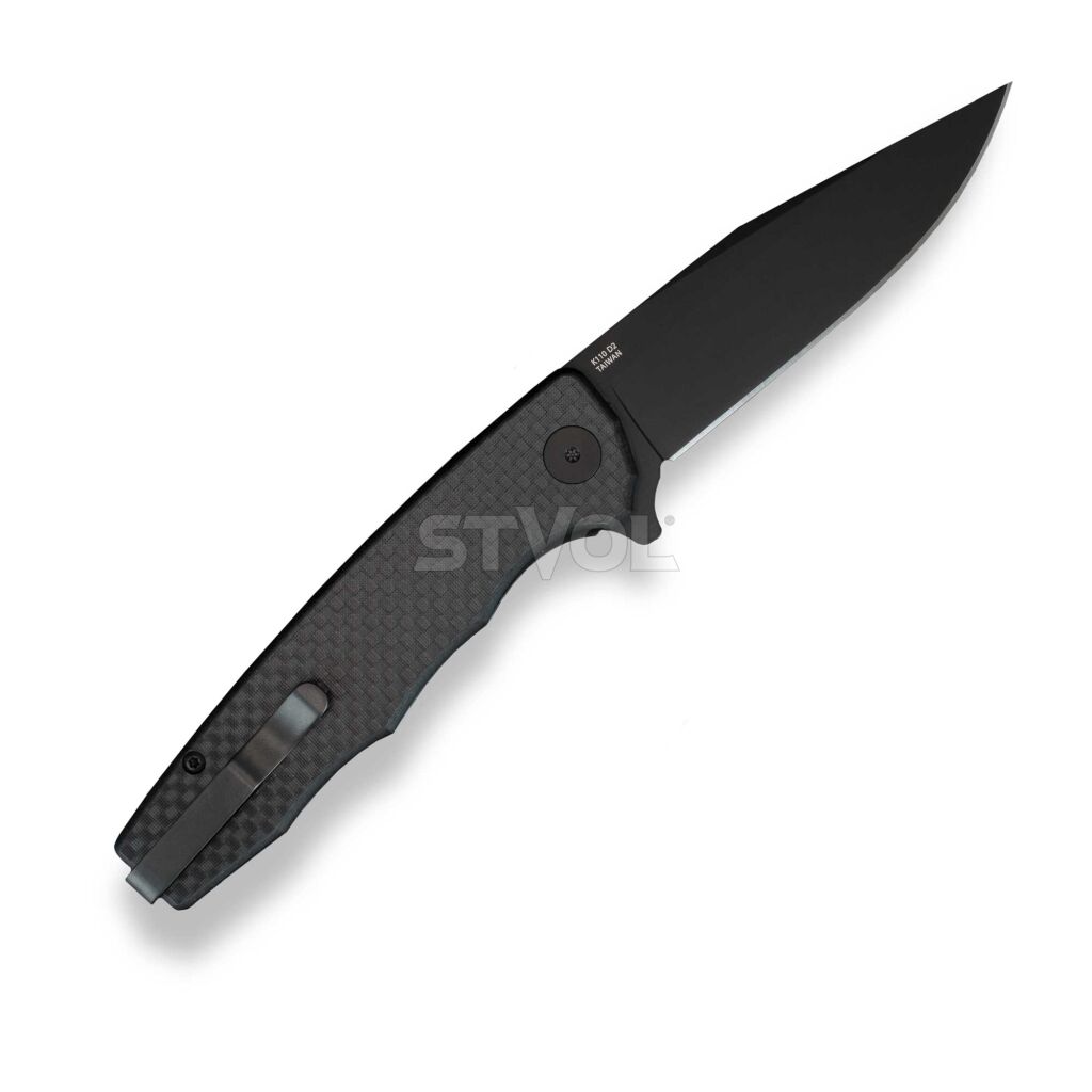 Ніж Ocaso "Strategy", Carbon Fiber + G-10, Black фото 2