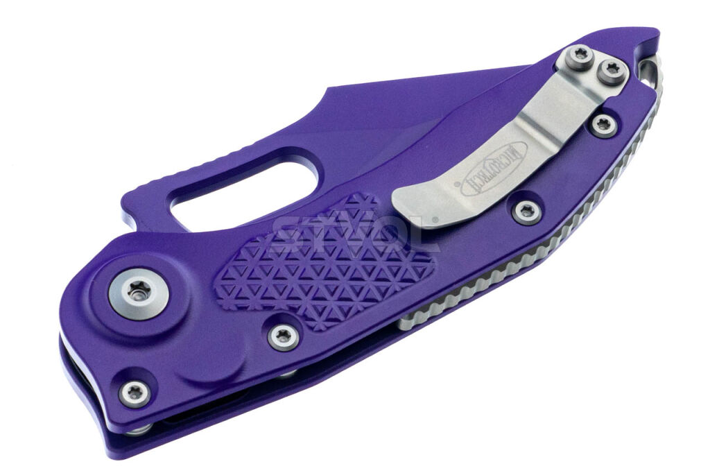 Ніж Microtech Stitch S/E Standard Cerakote Purple фото 5