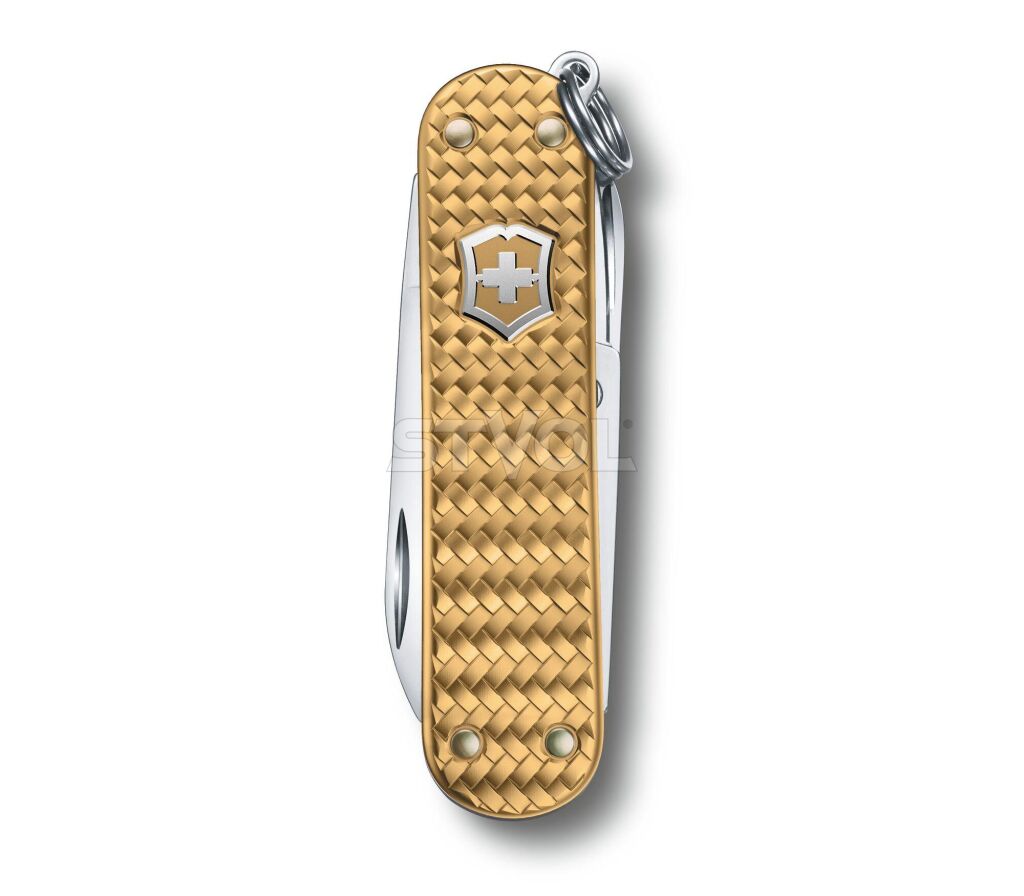 Ніж Victorinox Classic SD Precious Alox Brass Gold фото 2