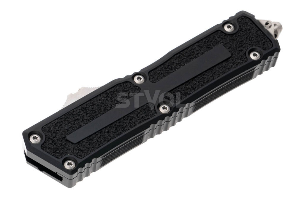 Ніж Microtech Scarab II Gen III D/E-S, stonewash, чорний фото 3