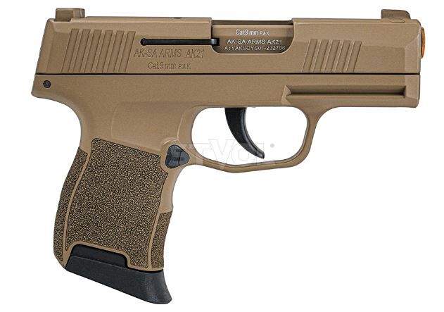 Пістолет сигнальний Aksa Arms AK21 CC-08 cal.9 PAK (Sig Sauer P365) фото 2