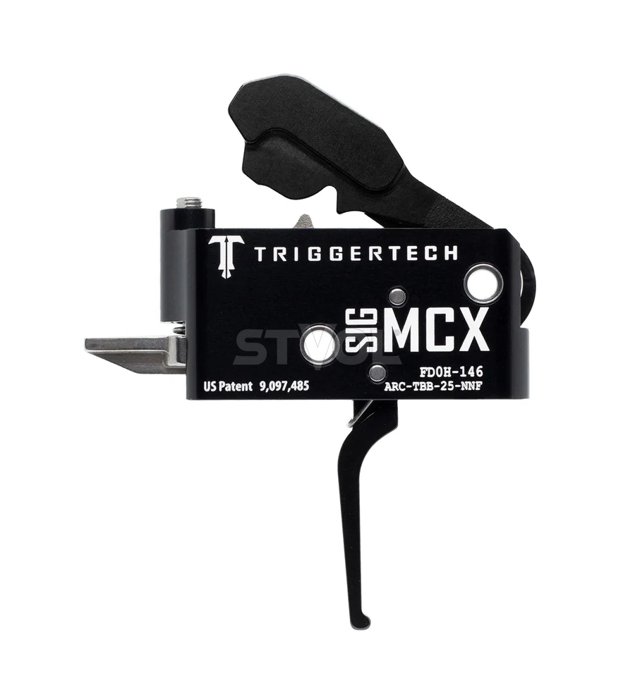 УСМ TriggerTech SIG MCX Black Adaptable Two-Stage Flat Black EPD