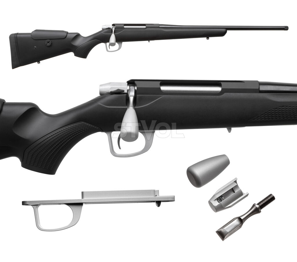 Комплект тюнинга Atlasworxs для Tikka T3х Silver Фото 2