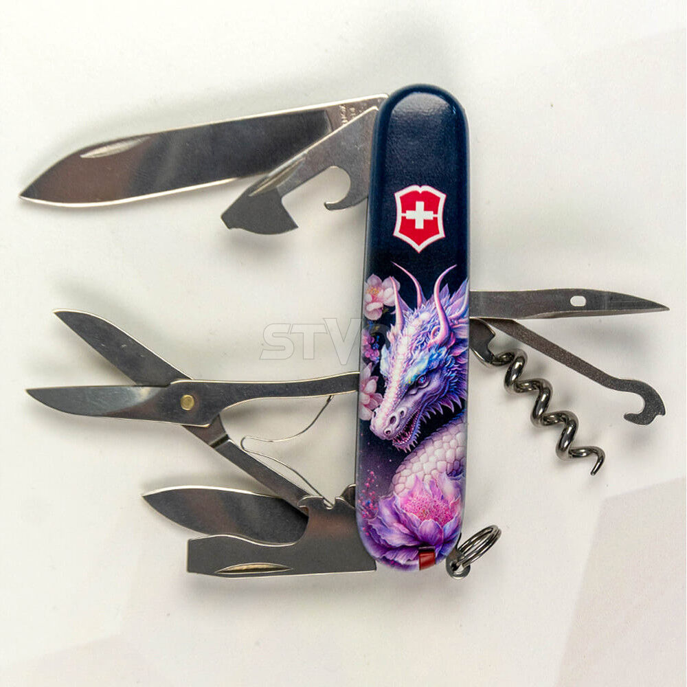 Ніж Victorinox Swiss Army Climber Zodiac Чарівний дракон фото 3