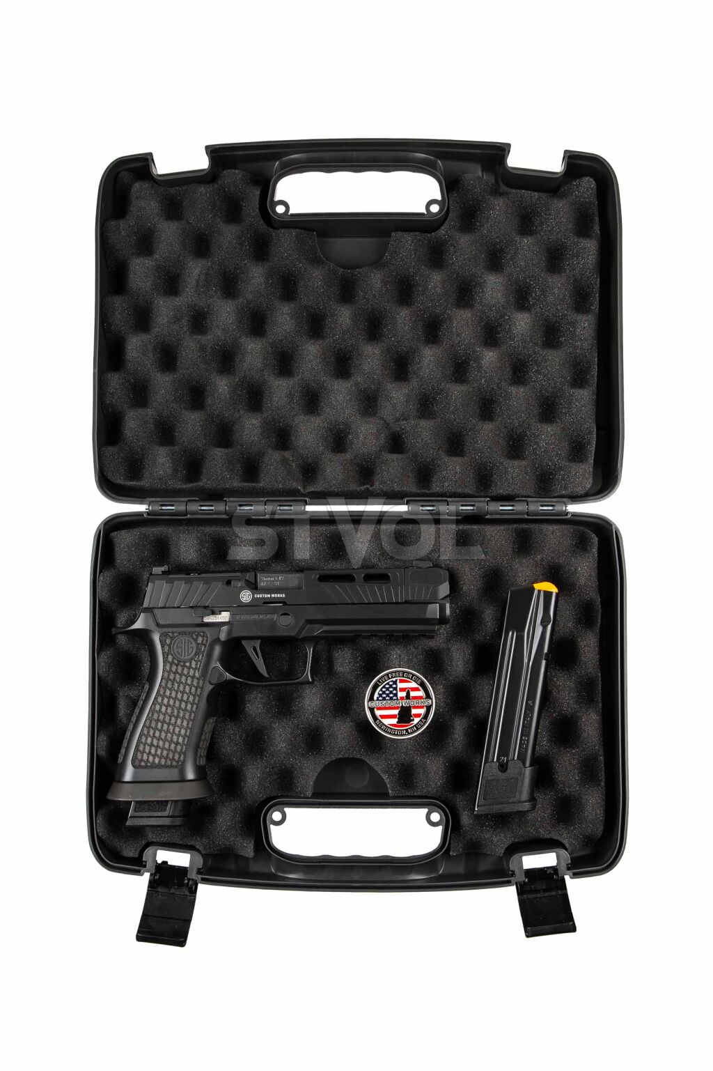 Пистолет спортивный Sig Sauer P320 Spectre Comp Blackout OR 9мм Фото 7