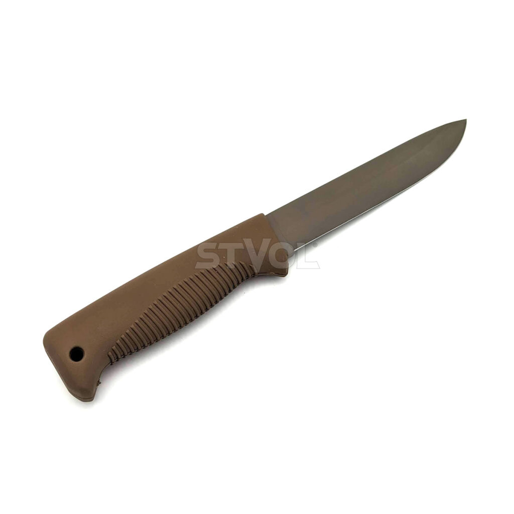 Нож Peltonen M95, покрытие cerakote FDE, coyote, coyote композитный чехол Фото 5
