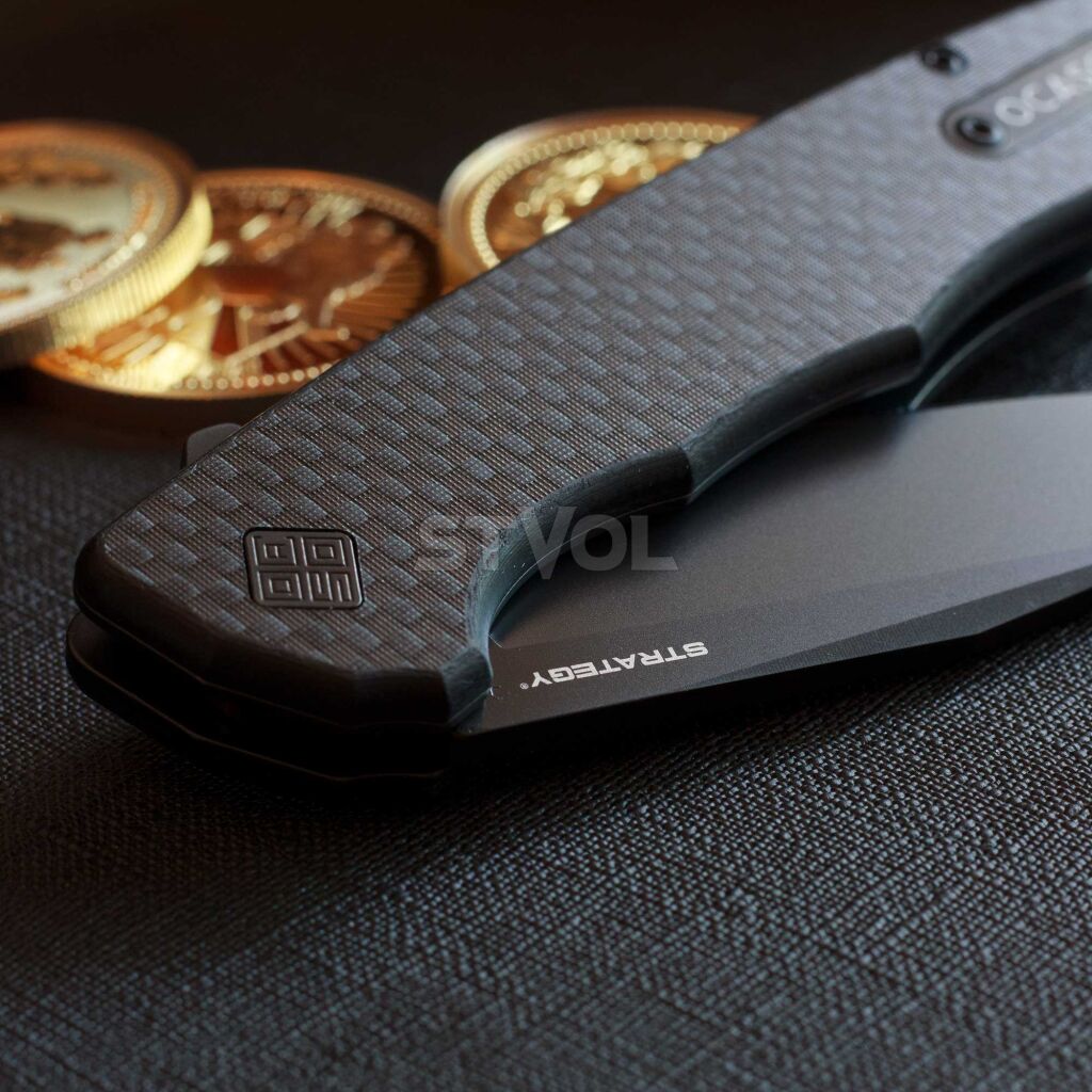 Ніж Ocaso "Strategy", Carbon Fiber + G-10, Black фото 4