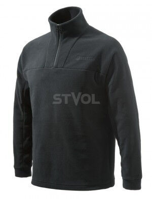 Кофта флисовая Half Zip "Beretta"(черный)