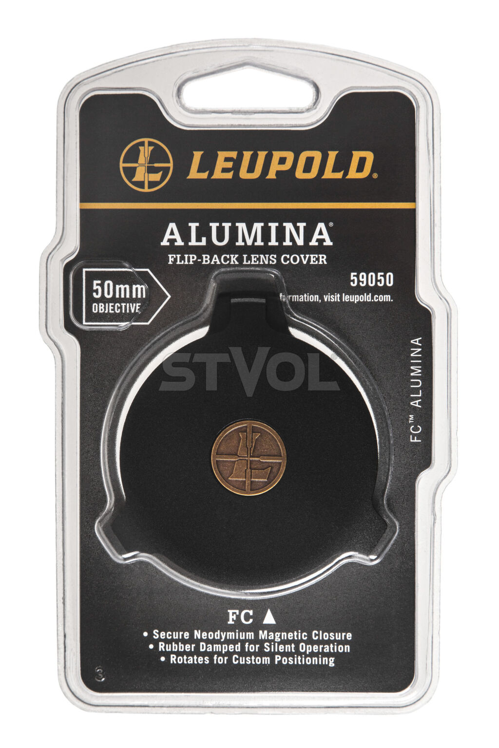 Крышка для прицела Leupold Alumina Flip Black 50mm