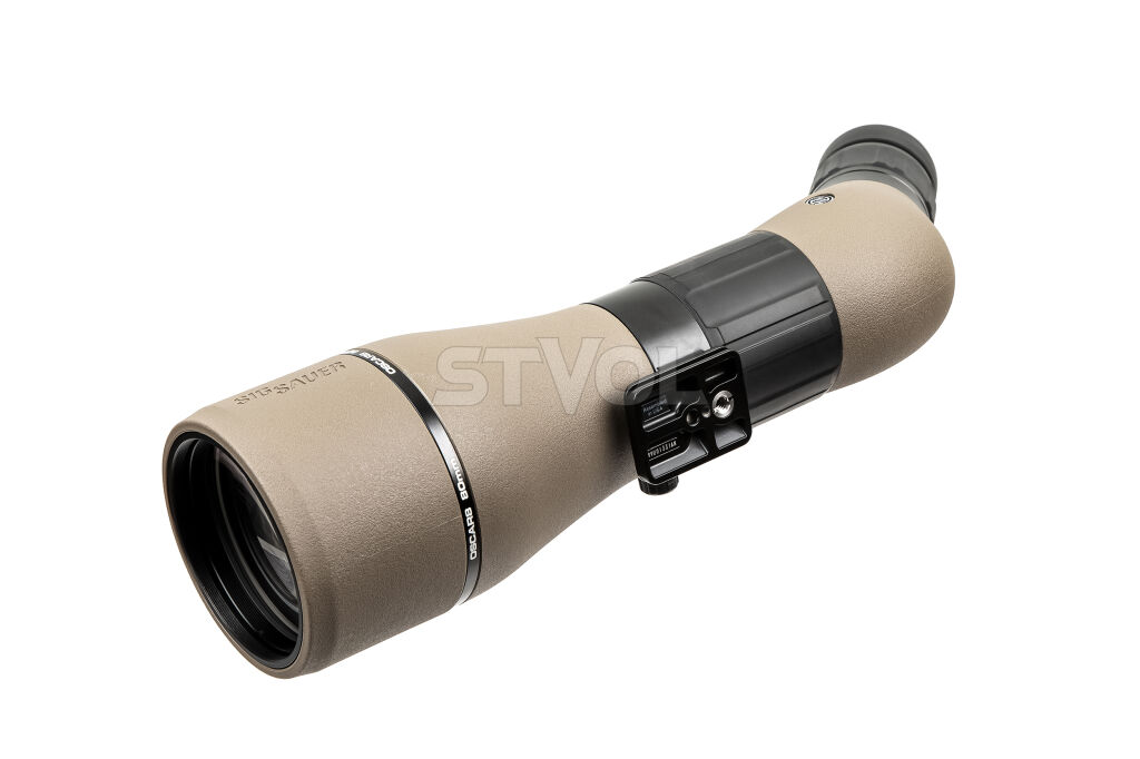 Зрительная труба Sig Optics OSCAR8, 27-55X80MM, HDX LENS, ANGLED EYEPIECE, FDE Фото 6