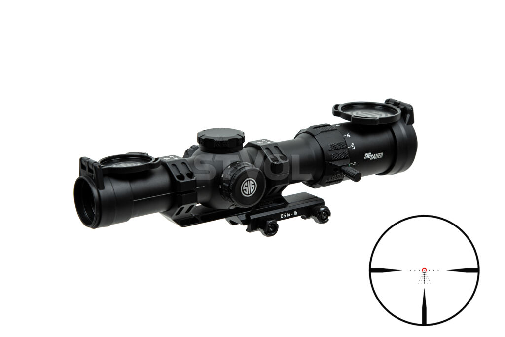 Прицел оптический SIG Optics TANGO MSR 1-10X28MM, 34MM, SFP. Сетка MSR BDC10 с подсветкой