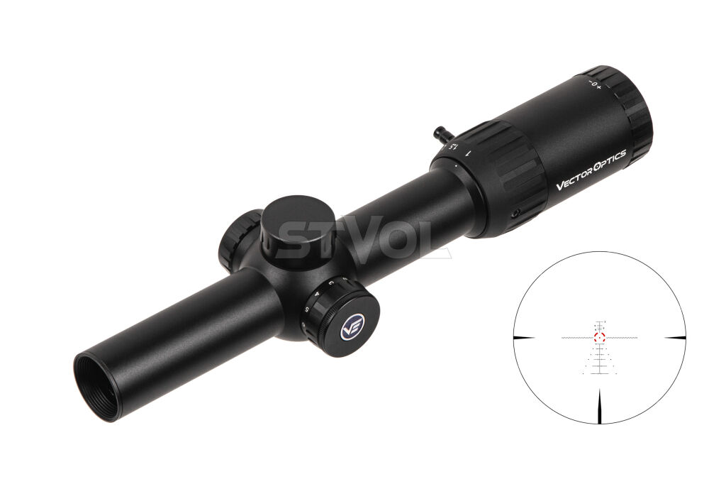 Приціл оптичний Vector Optics Constantine 1-10x24 (30 мм) illum. SFP фото