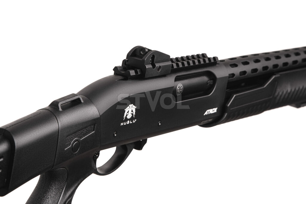 ATROX Tactic Plus Black Telescopic Stock 12/47 см Рушниця гладкоствольна Huglu 7+1 фото 2