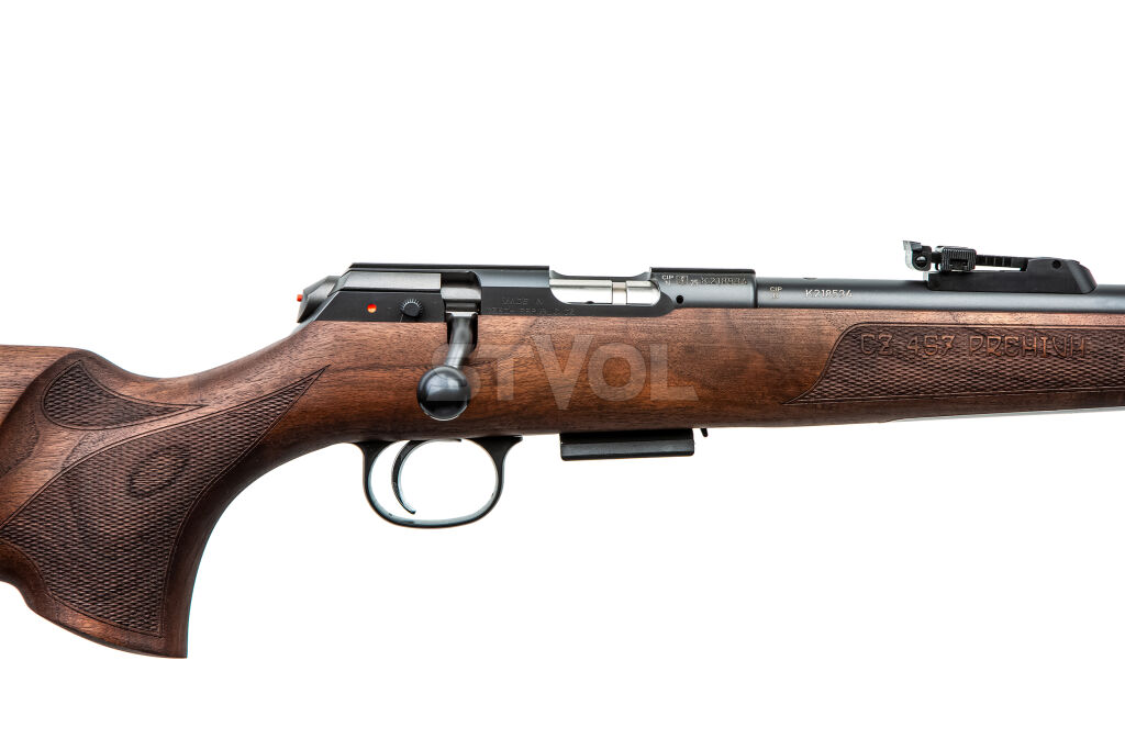 Карабін CZ457 Premium кал.17HMR  630mm,1/2x20 с 5-ти заряд.магазином фото 3