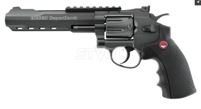 Страйкбольний револьвер Umarex Ruger Super Hawk 6" фото