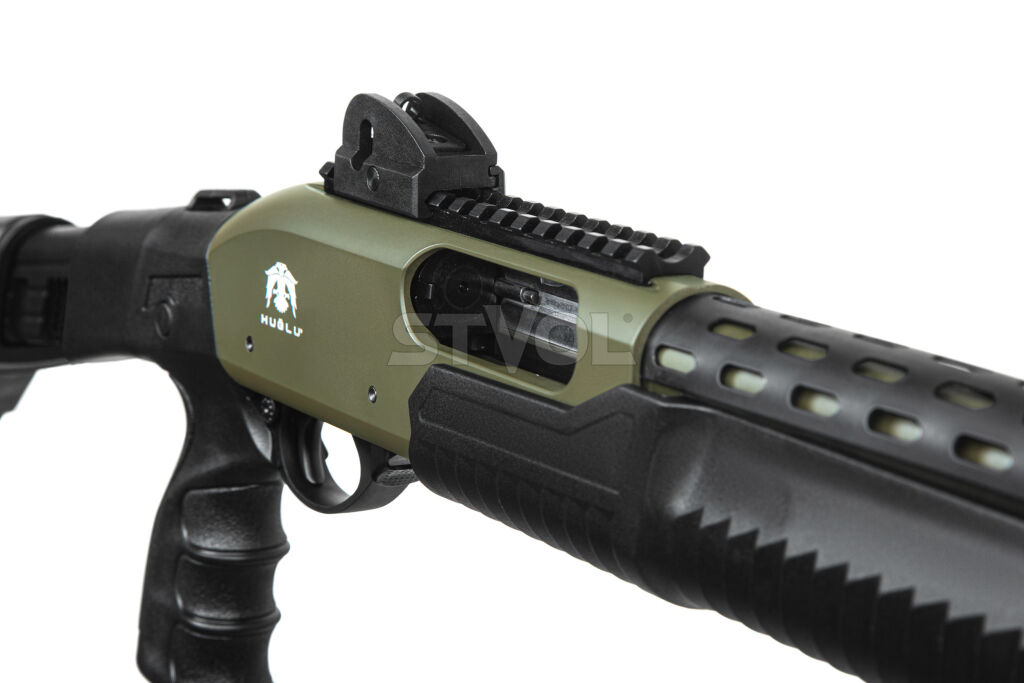 ATROX Tactic Plus Khaki Telescopic Stock 12/47 см Рушниця гладкоствольна Huglu 7+1 фото 5