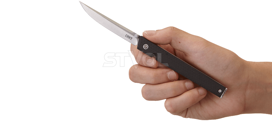Нож CRKT "CEO", шпенёк, чёрный Фото 5
