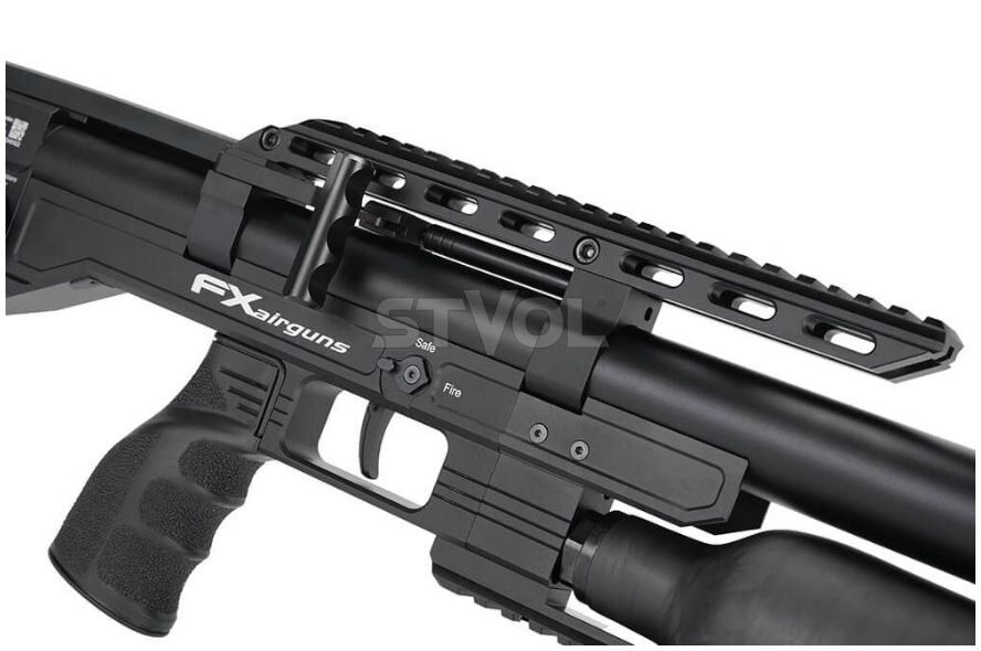 Пневматична редукторна гвинтівка FX Airgun Leopard Black Sniper Bottle .177 кал фото 7