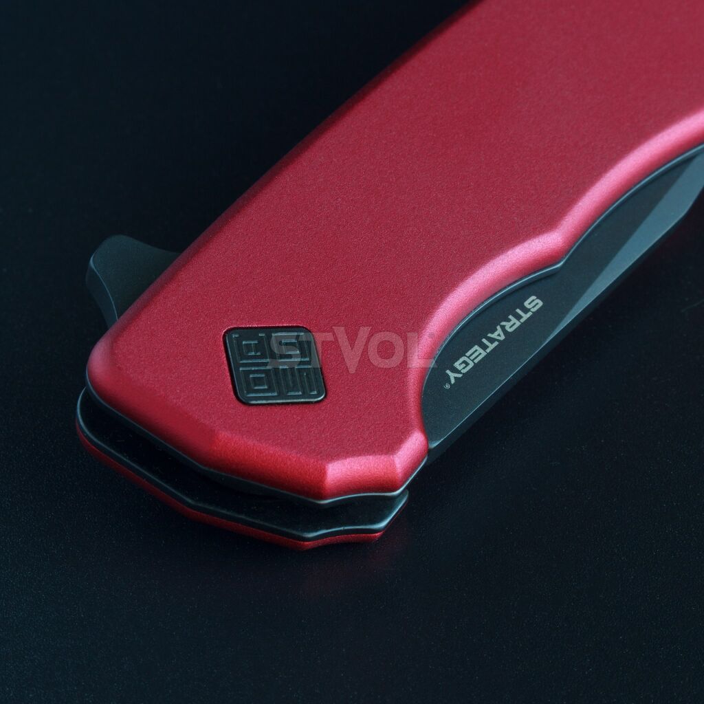 Ніж Ocaso "Strategy", Red Aluminum, Black фото 2