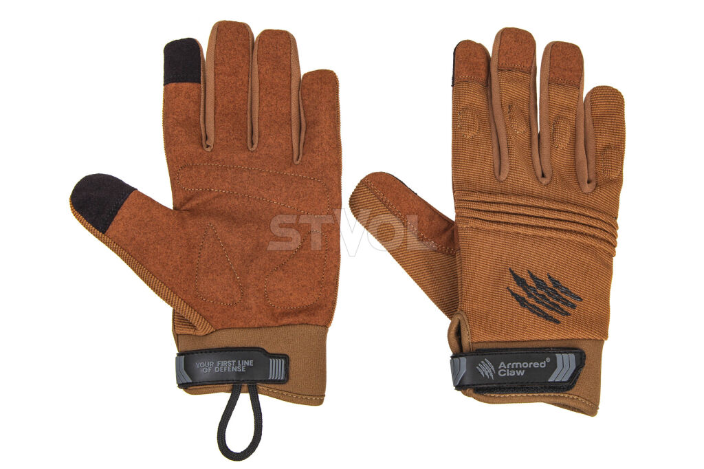 Перчатки тактичекие Armored Claw CovertPro Tan Фото 3