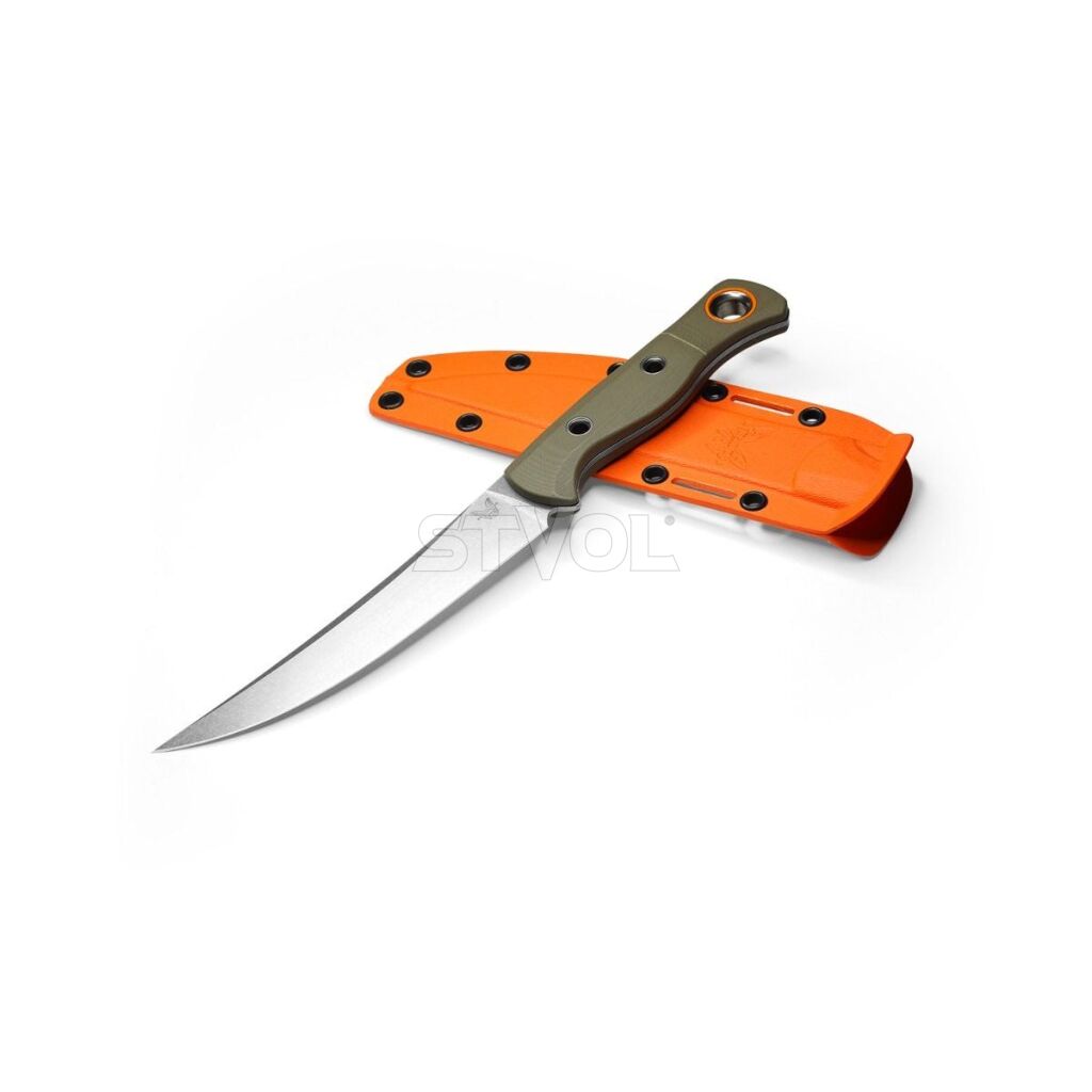 Ніж Benchmade "Meatcrafter", olive, G10 фото