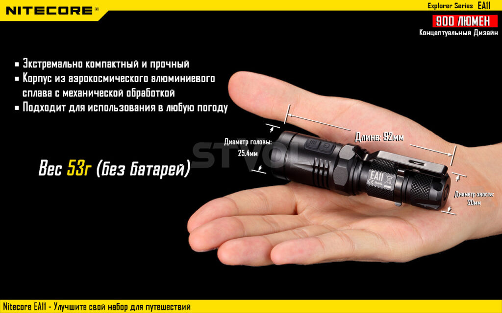 Ліхтар Nitecore EA11 фото 7