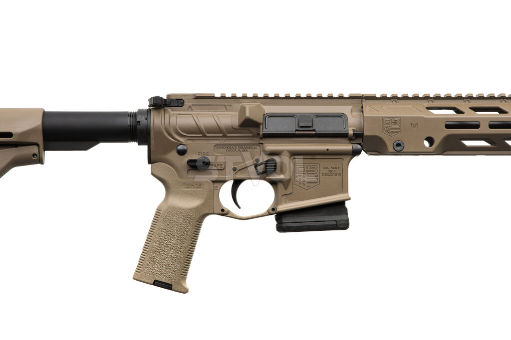 Карабин нарезной Diamondback DB15 OBSIDIAN кал. 223/5.56 FDE 14,5" Фото 2